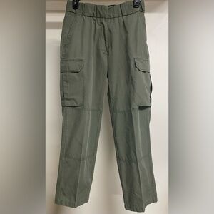 Womens Green Cargo Tactical Pants